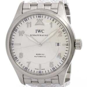 IWC Pilot Mark 16 XVI Steel Automatic Mens Watch IW325505 Polished